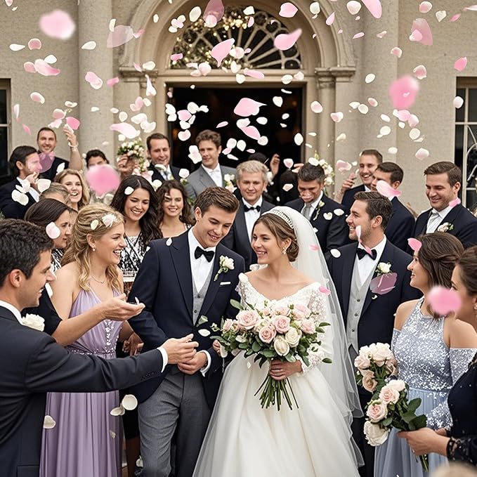 3.5 Oz Dried Rose Petals Wedding Biodegradable Petals, Natural Preservation - Image 5