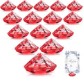 Boao 24 Pack Diamond Place Card Holders Acrylic Table Number Holder Card Stands by Boao