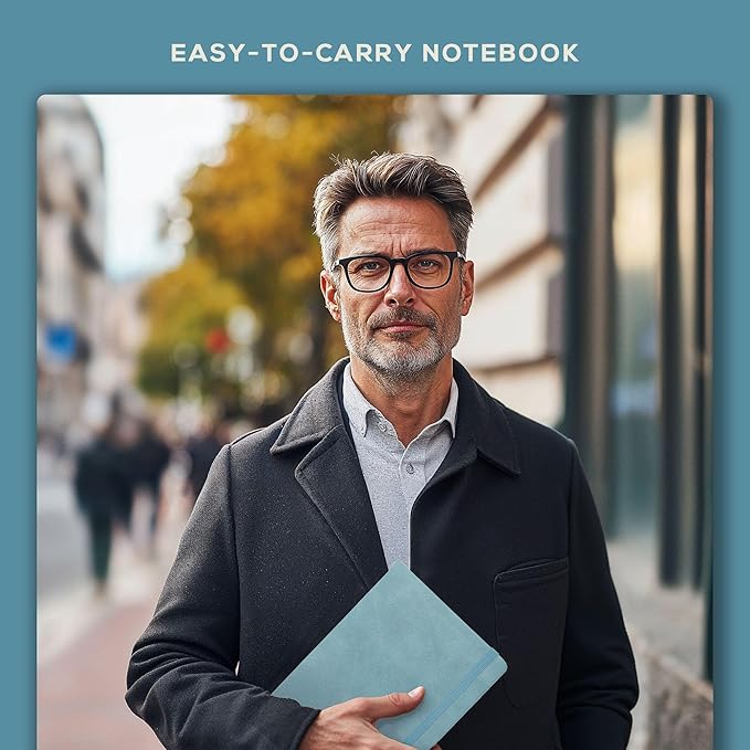 BEECHMORE BOOKS A4 Sketchbook – 8.5x11 Premium Vegan Leather Bound Large Sketch - Image 6