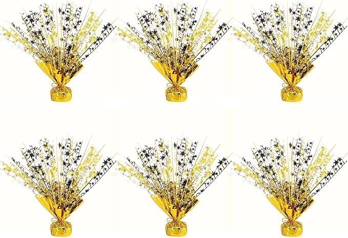 6 Pack Star Table Centerpieces for Party, Birthday Table Decorations for Kids by Unknown