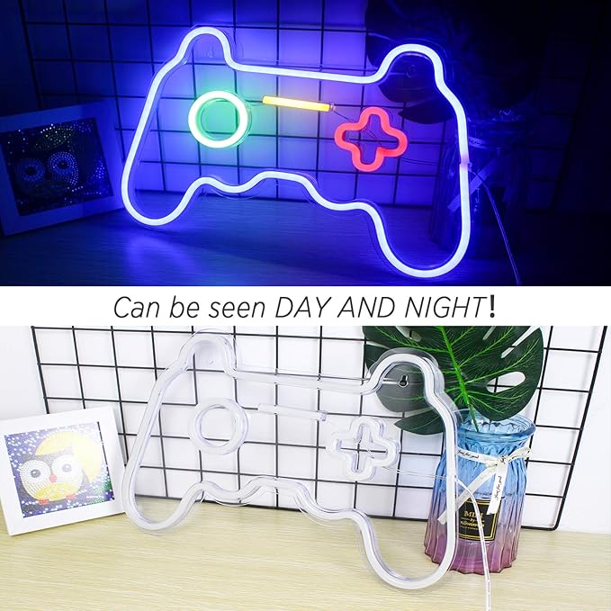 ineonlife LED Gamer Neon Sign, Gaming Room Wall Decor - Image 3