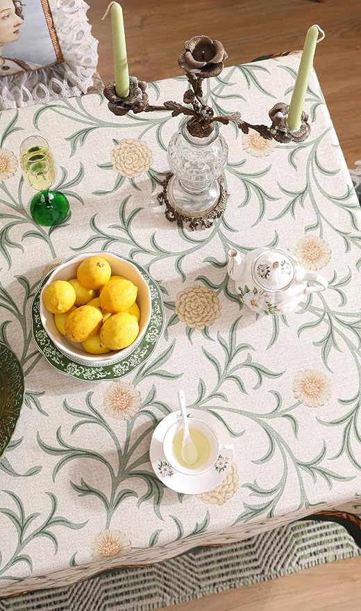 patdrea Designer French Linen Table Cloth - Image 9
