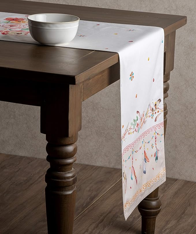Maison d' Hermine Table Runner 100% Cotton Double Layer Table Runners 108 - Image 7