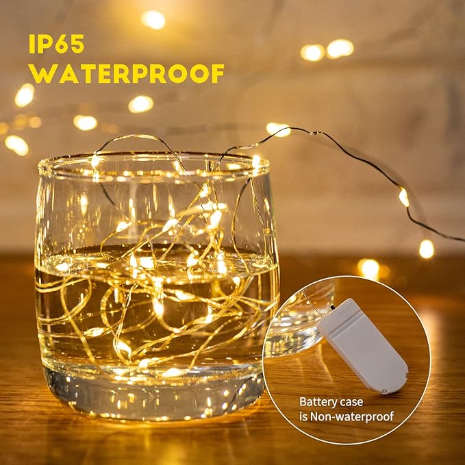 Brightown 24 Pack Fairy Lights Battery Operated String Lights - 7 ft 20 LED - Image 2