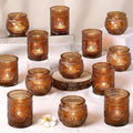 DARJEN 24Pcs Amber Votive Candle Holders by DARJEN