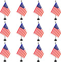 America USA Desk Flag, 12 Pack American Table Office Flag by Unknown