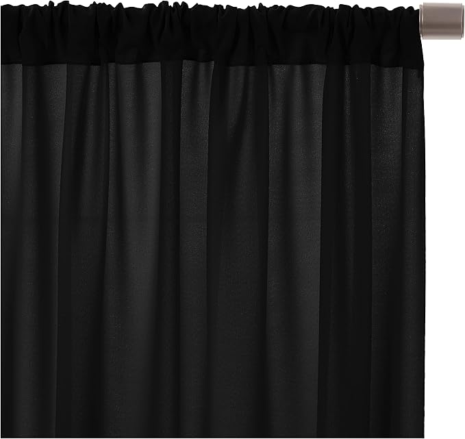 AK TRADING CO. 10 feet x 8 feet IFR Polyester Backdrop Drapes Curtains Panels - Image 3