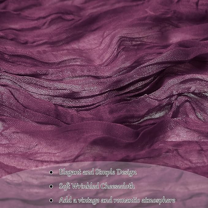 Cheesecloth Table Runner 10FT - Image 5