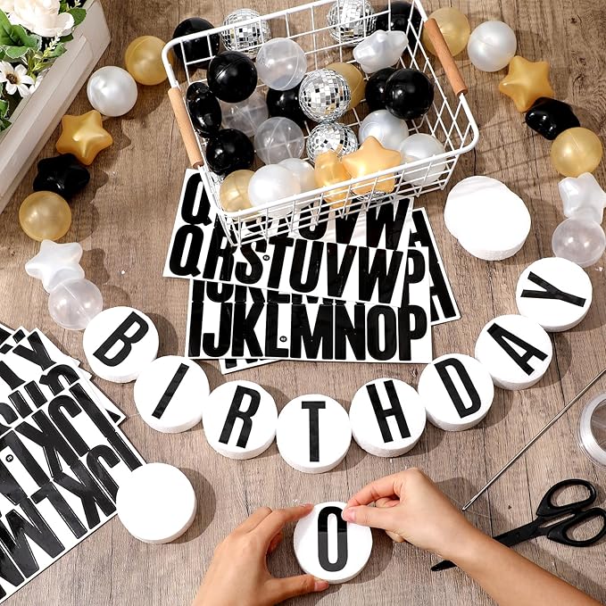 Giant Friendship Bracelet Garland Kit, DIY Birthday Banner - Image 3