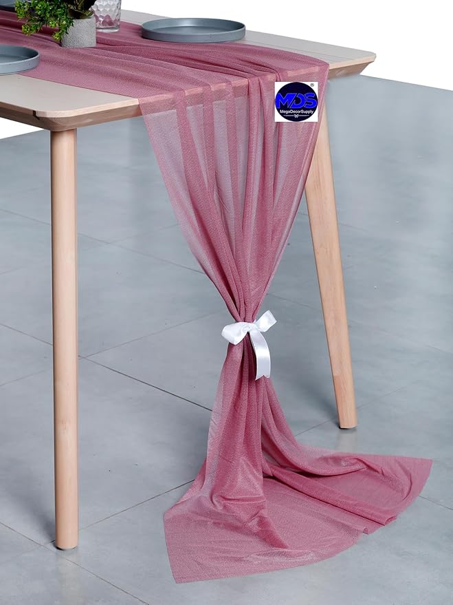 MDS Halloween Chiffon Table Runner - Image 3