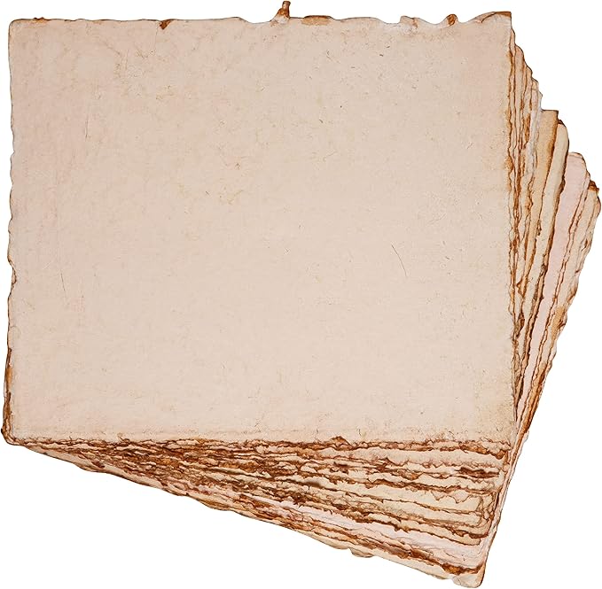 Wanderings Handmade Deckled Edge Vintage Paper - Image 3