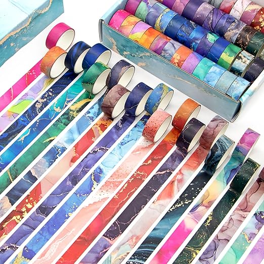 48 Rolls Washi Tape Set - Image 4