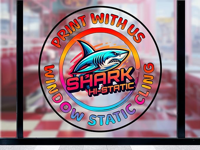 Custom High Static Window Cling ║ Your Logo or Design We Print Your Static - Image 6