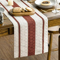 Artoid Mode Caramel Farmhouse Woven Rustic Table Runner, Seasonal Holiday by ArtoidMode