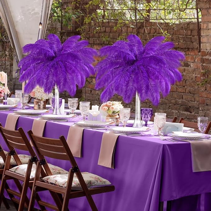 80 Pcs Large Natural Ostrich Feathers Plumes 14-16 Inch Bulk - Image 5
