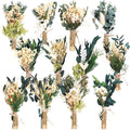 Layhit 12 Pack Boho Dried Flower Bouquet Mini Wedding Handmade Dry Flowers Decor by ShungLan