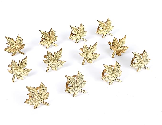 Napkin Rings, Shiny Metal Napkin Rings - Image 7