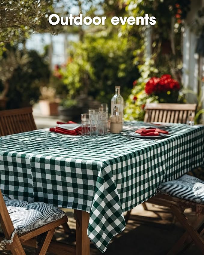 Pureegg Plastic Table Cloth Disposable 10 Pack, 54 x 108 Inch Table Cloths - Image 9