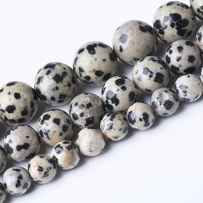 Quail Egg Stone Beads Gemstone Round Crystal Energy Jade Beads Stone Beads - Image 2