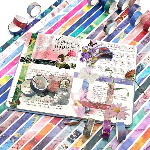 48 Rolls Washi Tape Set - Image 7
