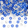 MARFOREVER Star of David Glitter Confetti, Hanukkah Confetti Table Decorations by MARFOREVER
