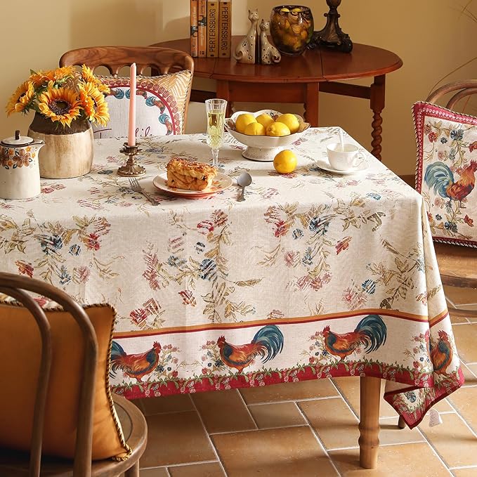 patdrea Designer Linen Tablecloth - Image 9