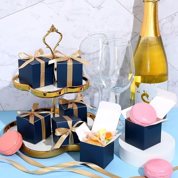 Jutom 100 Pcs Mini Favor Boxes Extra Small Candy Boxes Paper - Image 4