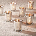 Homemory 36 Pcs Silver Votive Candle Holders, Mercury Glass Candle Holder by Homemory
