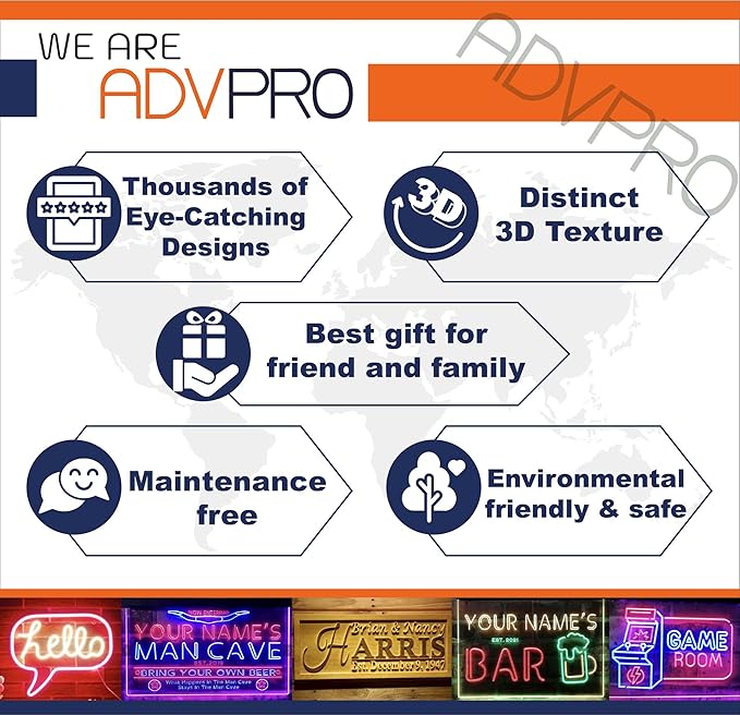 ADVPRO Personalized Your Name Custom Home Bar Beer Established Year Dual Color - Image 7