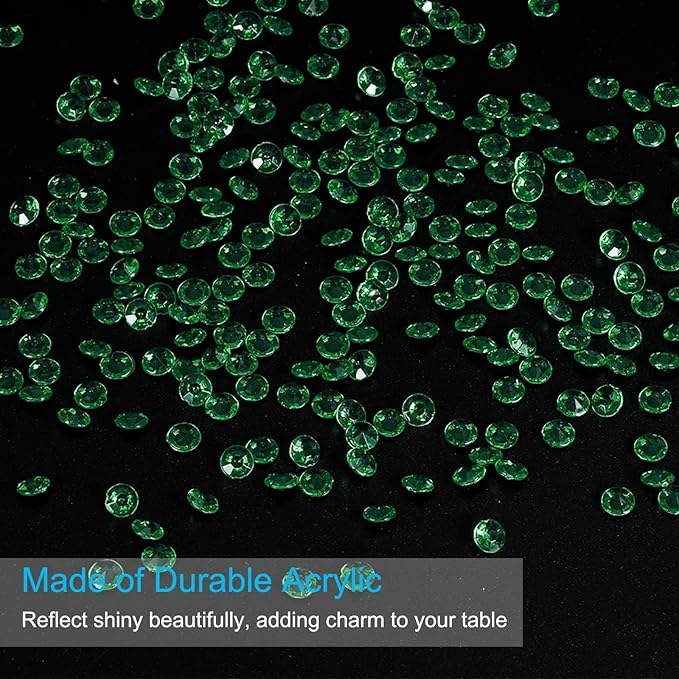 PATIKIL 4000 Pcs Wedding Table Scatter Confetti Crystals 6mm Acrylic Diamonds - Image 3