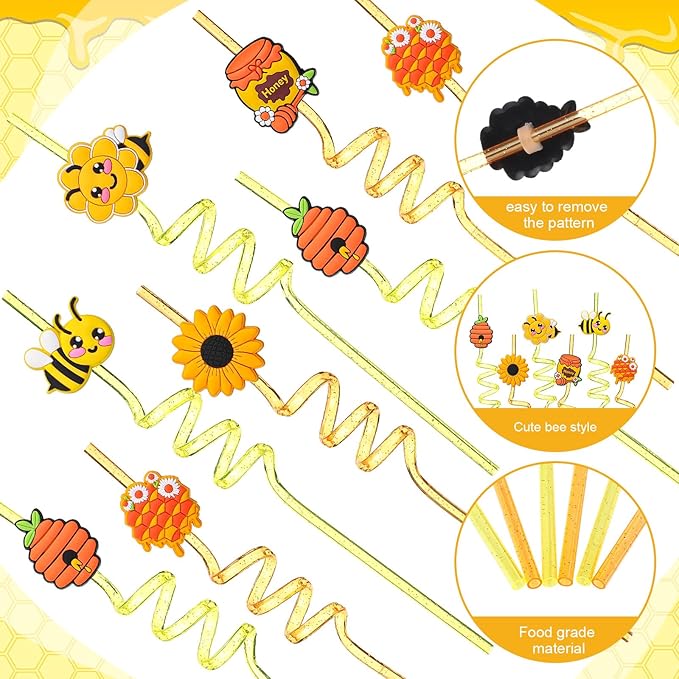 Yungyan 36 Sets Honey Bee Party Favors Goodie Cups - Image 4