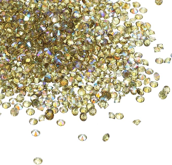 PATIKIL 14000Pcs Wedding Table Scatter Confetti Crystals 3mm Acrylic Diamonds by PATIKIL