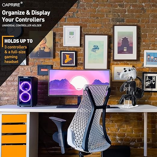OAPRIRE Universal 3 Tier Controller Stand and Headset Stand - Image 7
