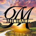 Custom Signs Outdoor Metal, Personalized Name Sign, Family Last Name Sign Home by BMYDIY