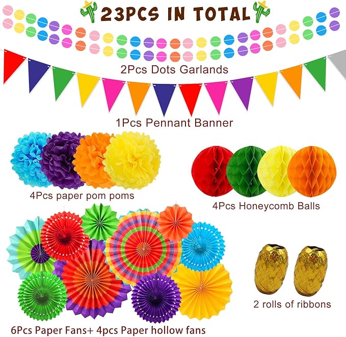 Colorful Birthday Decorations - Image 3