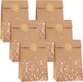 Cooraby 30 Pieces Kraft Paper Bronzing Rose Gold Bags by Cooraby