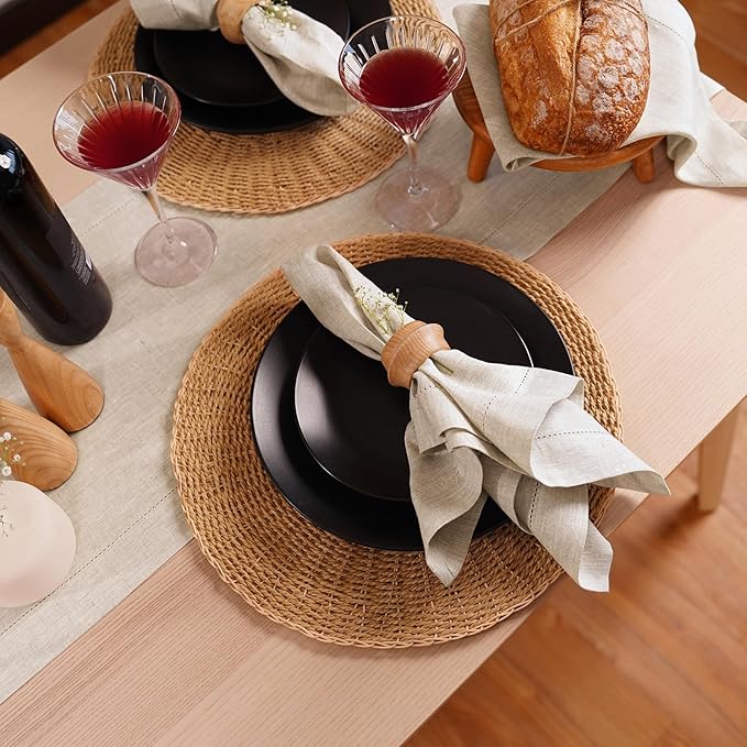 Linen Table Runner 36 Inches - Image 4