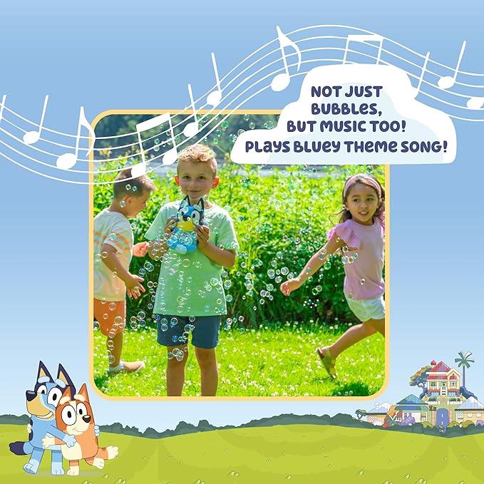 BLUEY NO Spill Musical Bubble Machine | Bubble Toy - Image 3