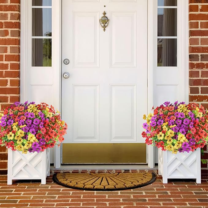 AmyHomie 16 Bundles Artificial Flowers - Image 5