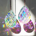 HDCRYSTALGIFTS Set 2 Crystal Sun Catcher Prisms Pendant by HDCRYSTALGIFTS