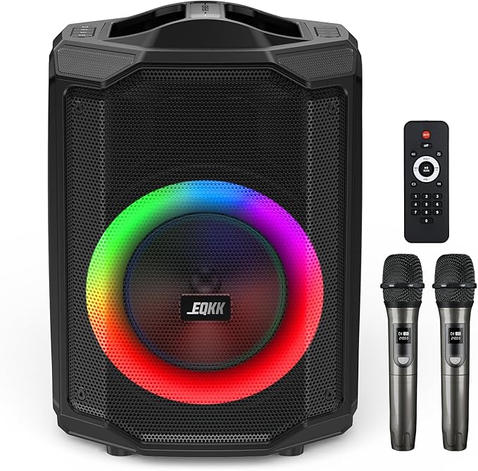 Portable Karaoke Machine for Adults by EQKK
