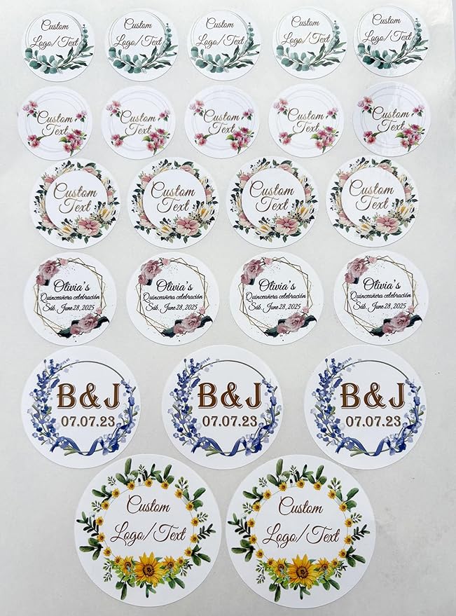Custom Stickers for Weddings, Birthdays & Businesses - Image 6