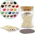 2" Matches in a Chic Jar + Striker Stickers Included | 100 Matchsticks in The by ThankfulGreetings