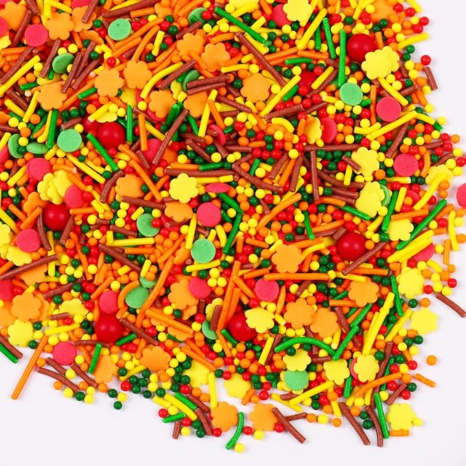 Thanksgiving Autumn Fall sprinkles by cobakey-DessertDecorations