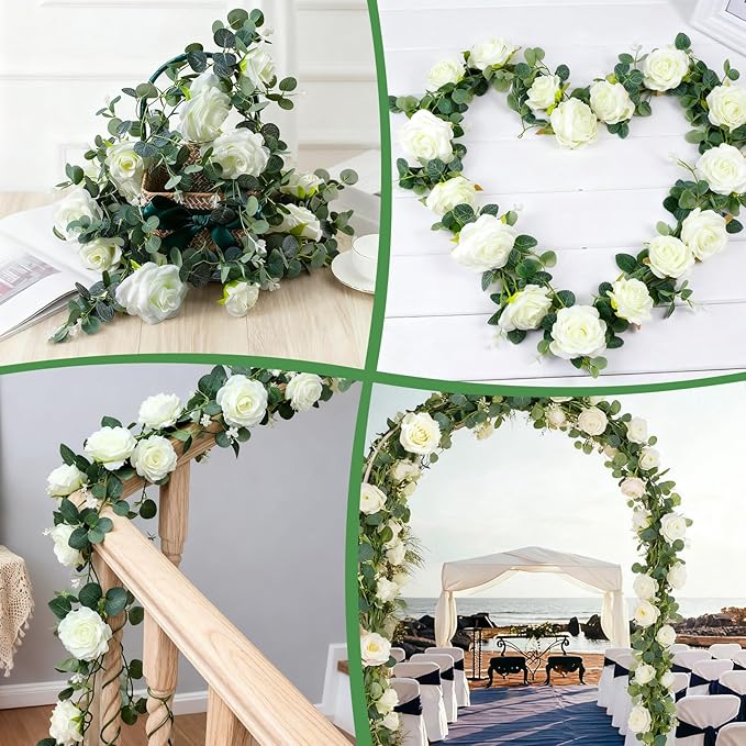 6FT Artificial Eucalyptus Garland - Image 6