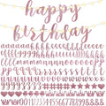 TaoBary 167 Pcs DIY Banner Kit Happy Birthday Glitter Banner Customizable by TaoBary