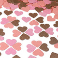 200 Pcs Pink Heart Paper Confetti by KALOR