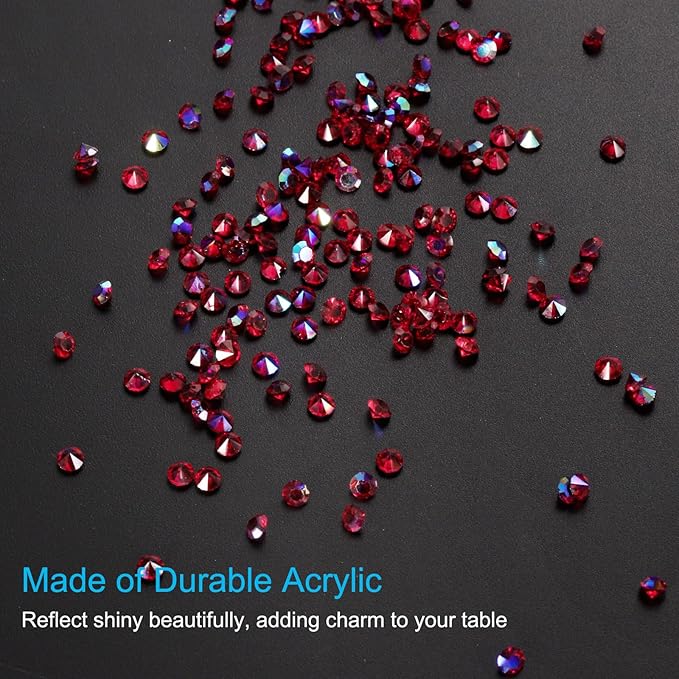 PATIKIL 14000Pcs Wedding Table Scatter Confetti Crystals 3mm Acrylic Diamonds - Image 3