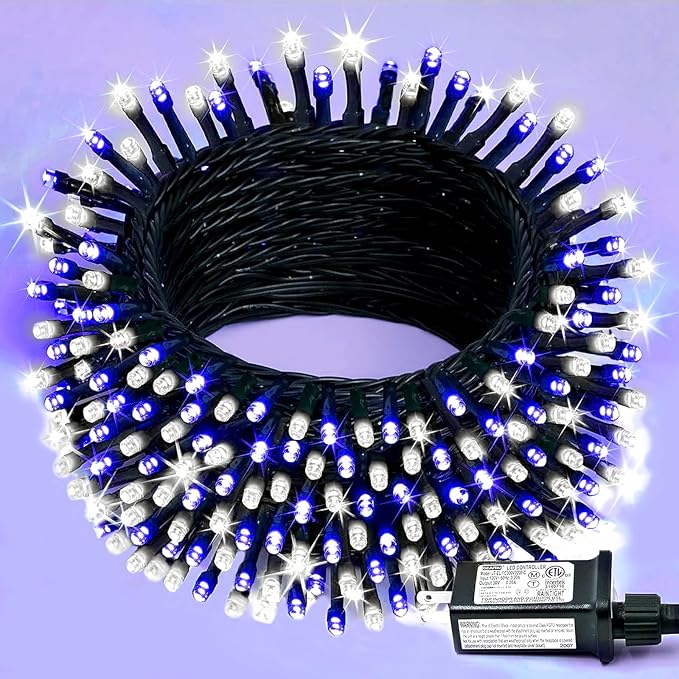 YEGUO 66ft 200 LED Christmas Lights Outdoor Waterproof by YEGUO