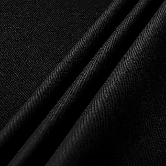 sancua 2 Pack Round Tablecloth 70 Inch Black, Stain and Wrinkle Resistant Table - Image 6